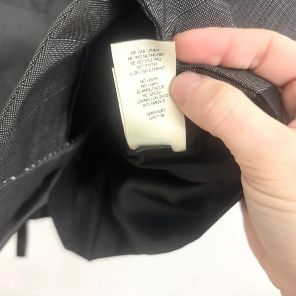 EUC Kenneth Cole Charcoal Gray Formal Vest - sz Small